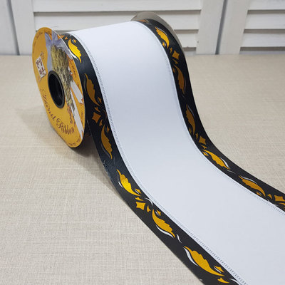 글씨리본 9cm-근조합지(무광/35yd) 
