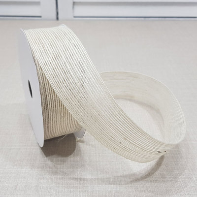 마리본38mm-크림(20yd)